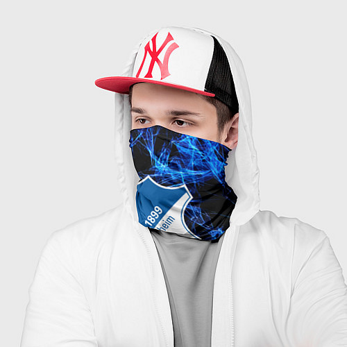 Бандана Хоффенхайм неоновый дым / 3D-принт – фото 2