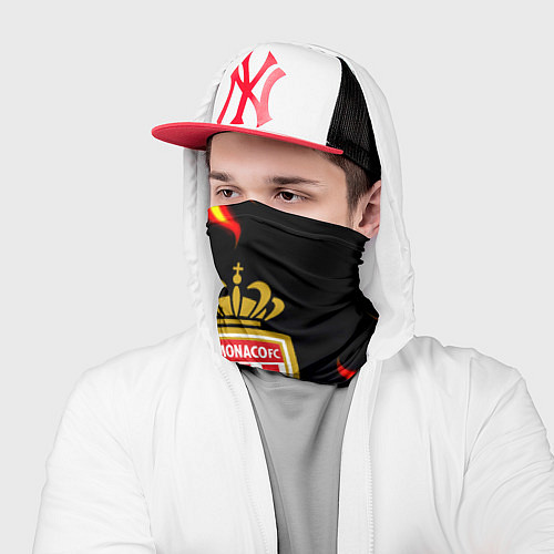 Бандана Монако огненный фон текстура / 3D-принт – фото 2