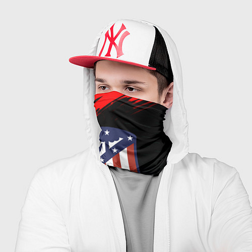 Бандана Атлетико Мадрид красные краски / 3D-принт – фото 2