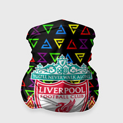 Бандана-труба Liverpool pattern neon, цвет: 3D-принт