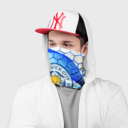 Бандана-труба Лестер сити броня соты, цвет: 3D-принт — фото 2