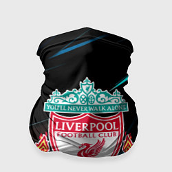Бандана-труба Liverpool neon stripes, цвет: 3D-принт