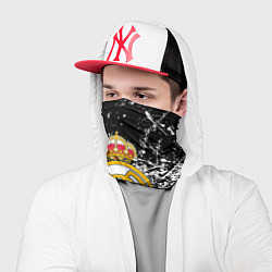 Бандана-труба Реал Мадрид краски, цвет: 3D-принт — фото 2