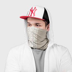 Бандана-труба Славянский орнамент-вышиванка рубаха, цвет: 3D-принт — фото 2