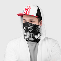 Бандана-труба Juventus белый дым, цвет: 3D-принт — фото 2