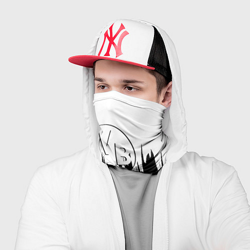 Бандана Borussia штрихи красок / 3D-принт – фото 2