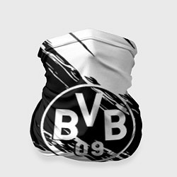 Бандана Borussia черно белые полосы