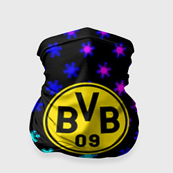 Бандана Borussia неоновые снежинки