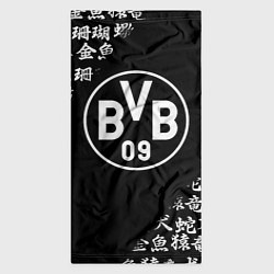 Бандана-труба Borussia китайские символы текстура, цвет: 3D-принт — фото 2