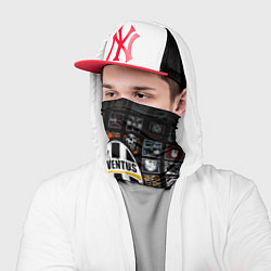 Бандана-труба Juventus ачивки паттерн, цвет: 3D-принт — фото 2