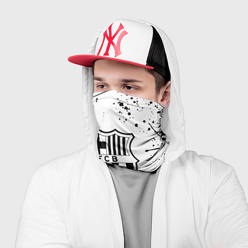 Бандана Barcelona брызги красок / 3D-принт – фото 2