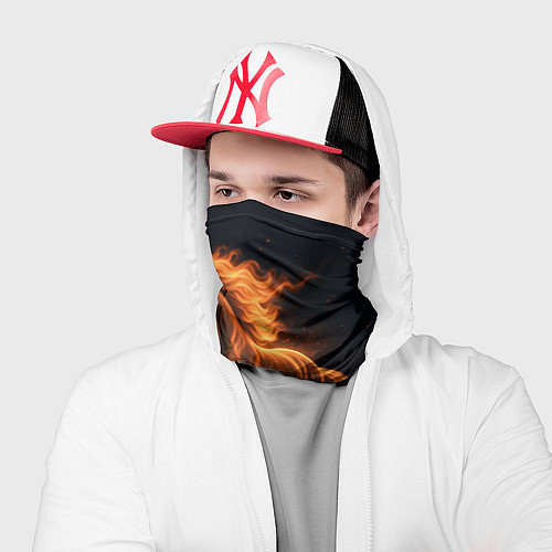 Бандана Китайский огненный жеребец / 3D-принт – фото 2