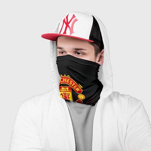 Бандана Манчестер Юнайтед камуфляж текстура / 3D-принт – фото 2