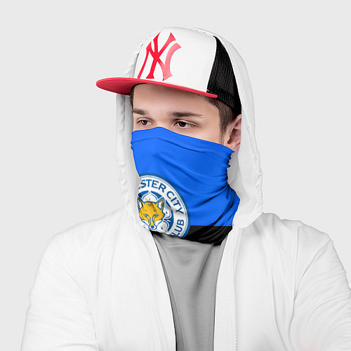 Бандана Лестер сити геометрия полосы / 3D-принт – фото 2