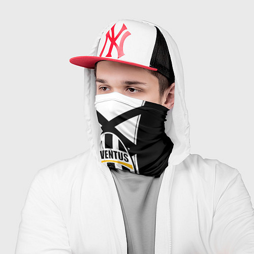 Бандана Ювентус геометрия полосы линии / 3D-принт – фото 2