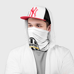 Бандана-труба Juventus краски текстура всплеск, цвет: 3D-принт — фото 2