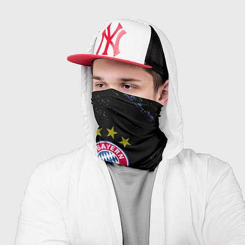 Бандана Бавария Мюнхен краски текстура / 3D-принт – фото 2