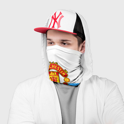 Бандана Манчестер Юнайтед геометрия спорт / 3D-принт – фото 2