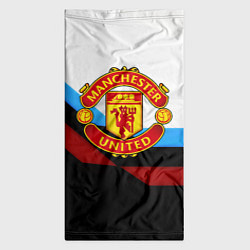 Бандана-труба Манчестер Юнайтед геометрия спорт, цвет: 3D-принт — фото 2