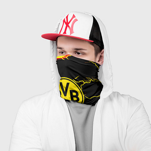 Бандана Borussia шторм молнии / 3D-принт – фото 2