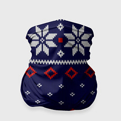 Бандана Вязаный новогодний узор