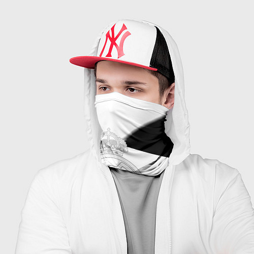 Бандана Реал Мадрид геометрия полосы / 3D-принт – фото 2