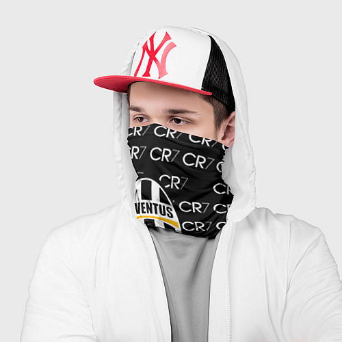 Бандана Juventus sport pattern / 3D-принт – фото 2