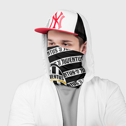 Бандана Ювентус полосы линии спорт / 3D-принт – фото 2