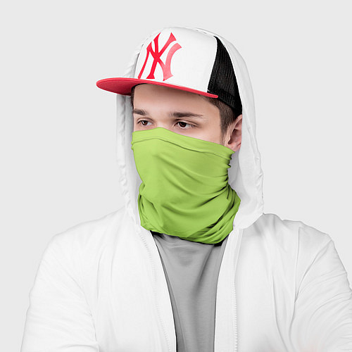 Бандана Color lime green / 3D-принт – фото 2