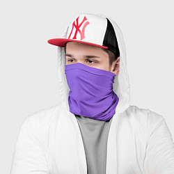 Бандана-труба Color purple gradient, цвет: 3D-принт — фото 2