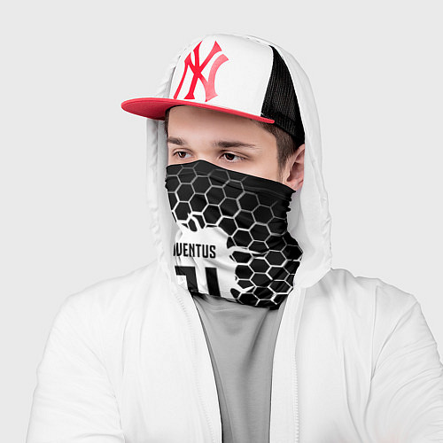 Бандана Juventus соты текстура краски / 3D-принт – фото 2