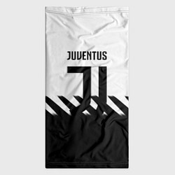 Бандана-труба Ювентус полосы геометрия линии, цвет: 3D-принт — фото 2