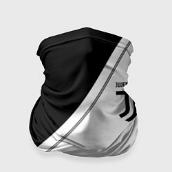 Бандана-труба Ювентус геометрия полосы текстура, цвет: 3D-принт