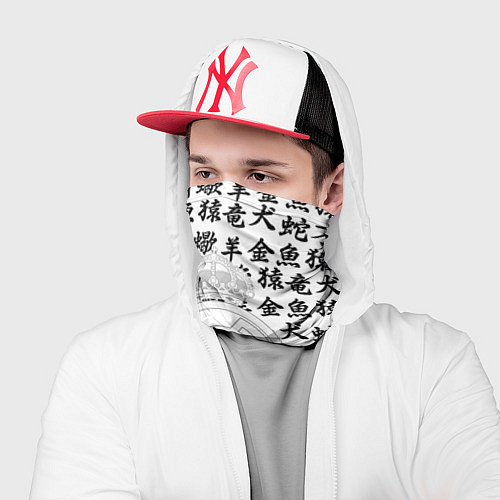 Бандана Реал Мадрид япония символы / 3D-принт – фото 2