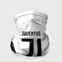 Бандана-труба Ювентус полосы геометрия текстура, цвет: 3D-принт