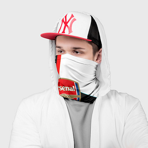 Бандана Арсенал геометрия спорт / 3D-принт – фото 2