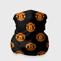 Бандана-труба Manchester United Pattern, цвет: 3D-принт
