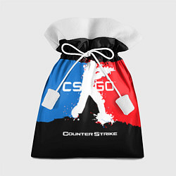 Мешок для подарков CS:GO Colors, цвет: 3D-принт