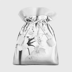 Мешок для подарков Белая сакура, цвет: 3D-принт