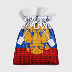 Мешок для подарков Россия: полигоны, цвет: 3D-принт