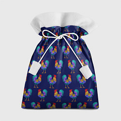 Мешок для подарков Петух: символ 2017, цвет: 3D-принт