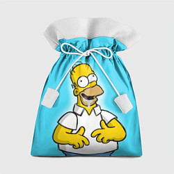 Мешок для подарков Аппетит Гомера, цвет: 3D-принт