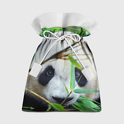 Мешок для подарков Панда в лесу, цвет: 3D-принт