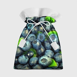Мешок для подарков Голубика, цвет: 3D-принт
