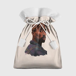 Мешок для подарков Tupac Shakur, цвет: 3D-принт