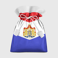 Мешок для подарков Флаг и герб Голландии, цвет: 3D-принт