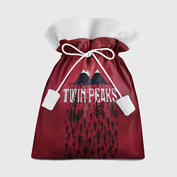 Мешок для подарков Twin Peaks Wood, цвет: 3D-принт