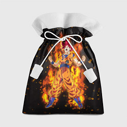 Мешок для подарков Fire Goku, цвет: 3D-принт