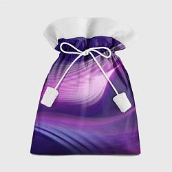 Мешок для подарков Фиолетовые Волны, цвет: 3D-принт