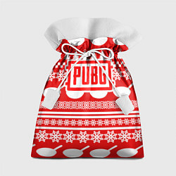 Мешок для подарков PUBG: New Year, цвет: 3D-принт